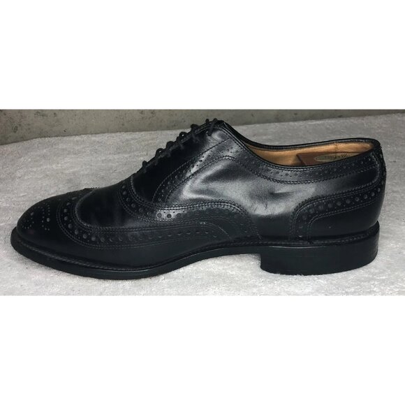 Allen Edmonds Broadstreet Black Leather Oxfords Dress Shoes Men\'s Size 10E main image 6